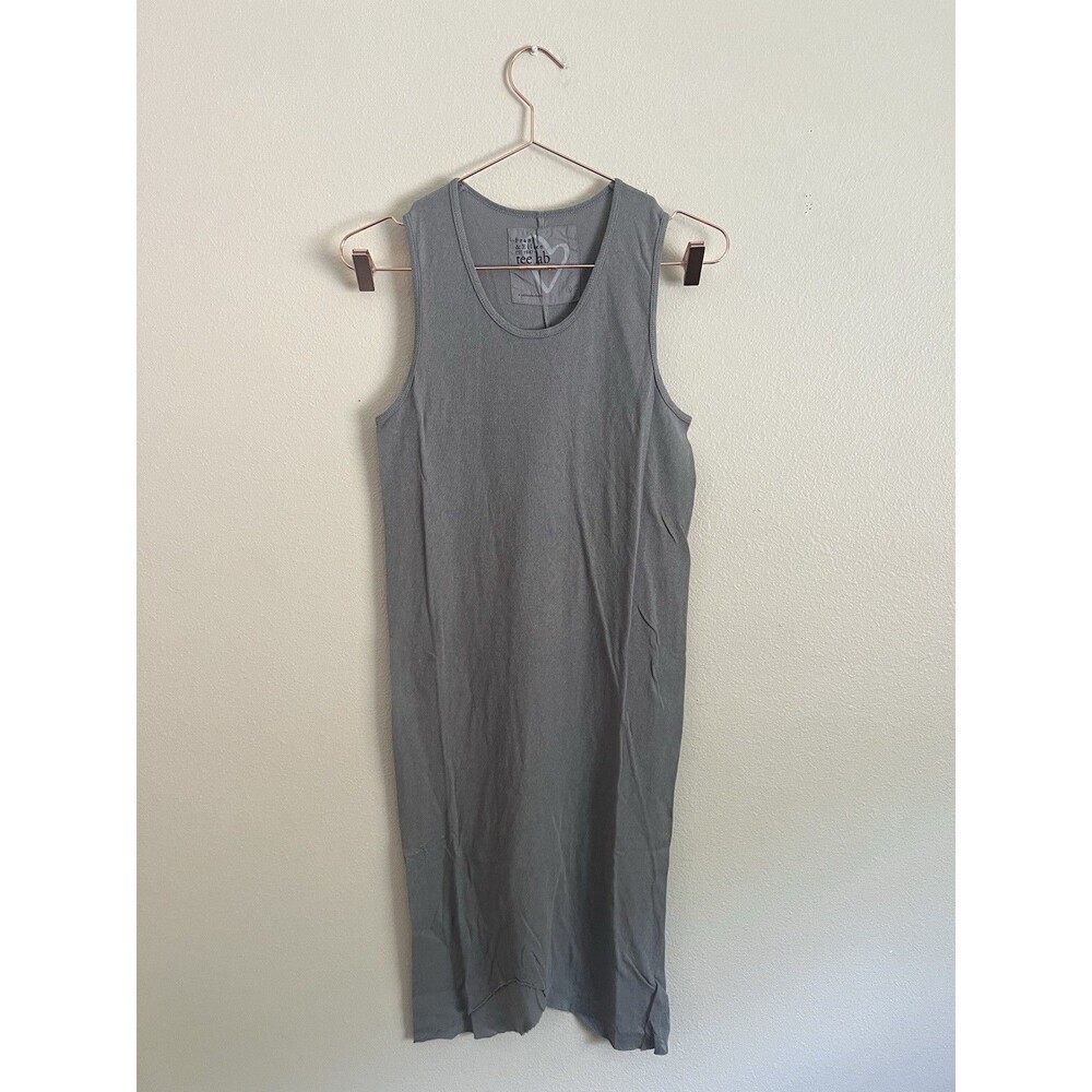 Frank & Eileen Gray Sleeveless Tank Midi Dress